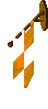 White and Gold Banner